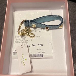 Kate Spade Pyramid Stud Keychain Lanyard